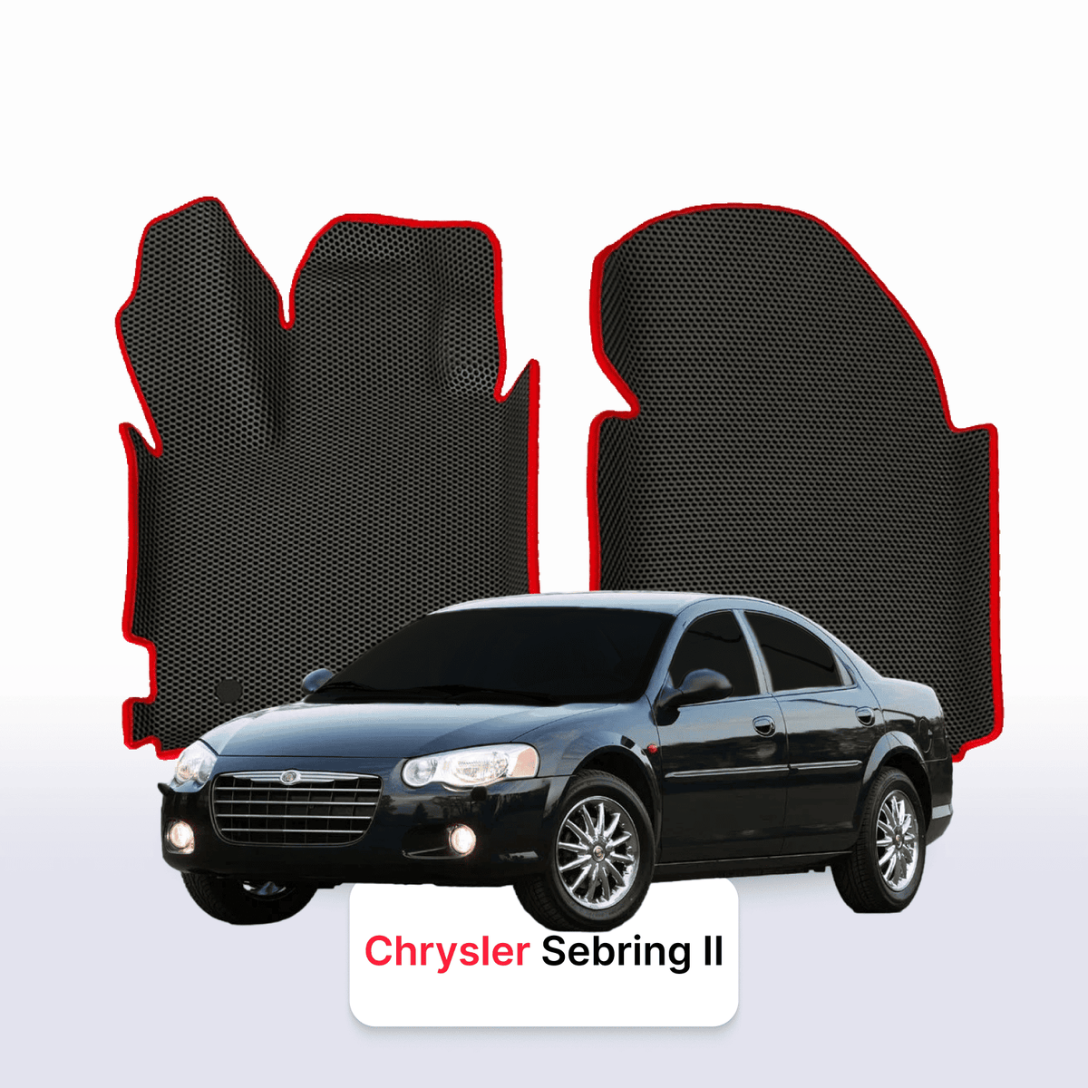 Tappetini 3D EVA per Chrysler Sebring 2 gen 2000-2006 anni BERLINA