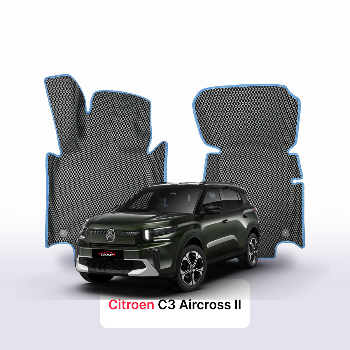 Tappetini 3D EVA per Citroen C3 Aircross II gen 2024-2029 anni SUV