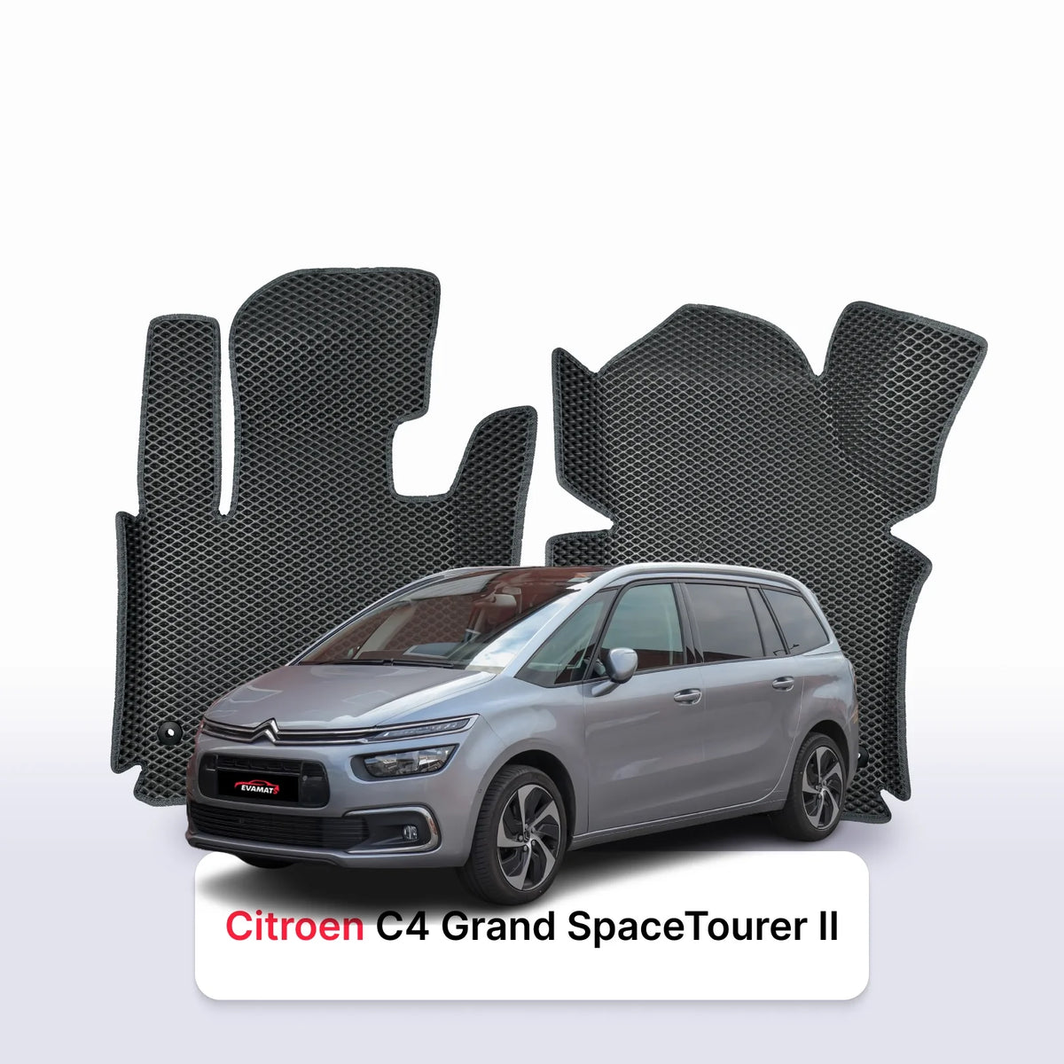 Tappetini 3D EVA per Citroen C4 Grand SpaceTourer II gen 2018-2022 anni MONOVOLUME