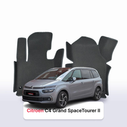 Tappetini 3D EVA per Citroen C4 Grand SpaceTourer II gen 2018-2022 anni MONOVOLUME
