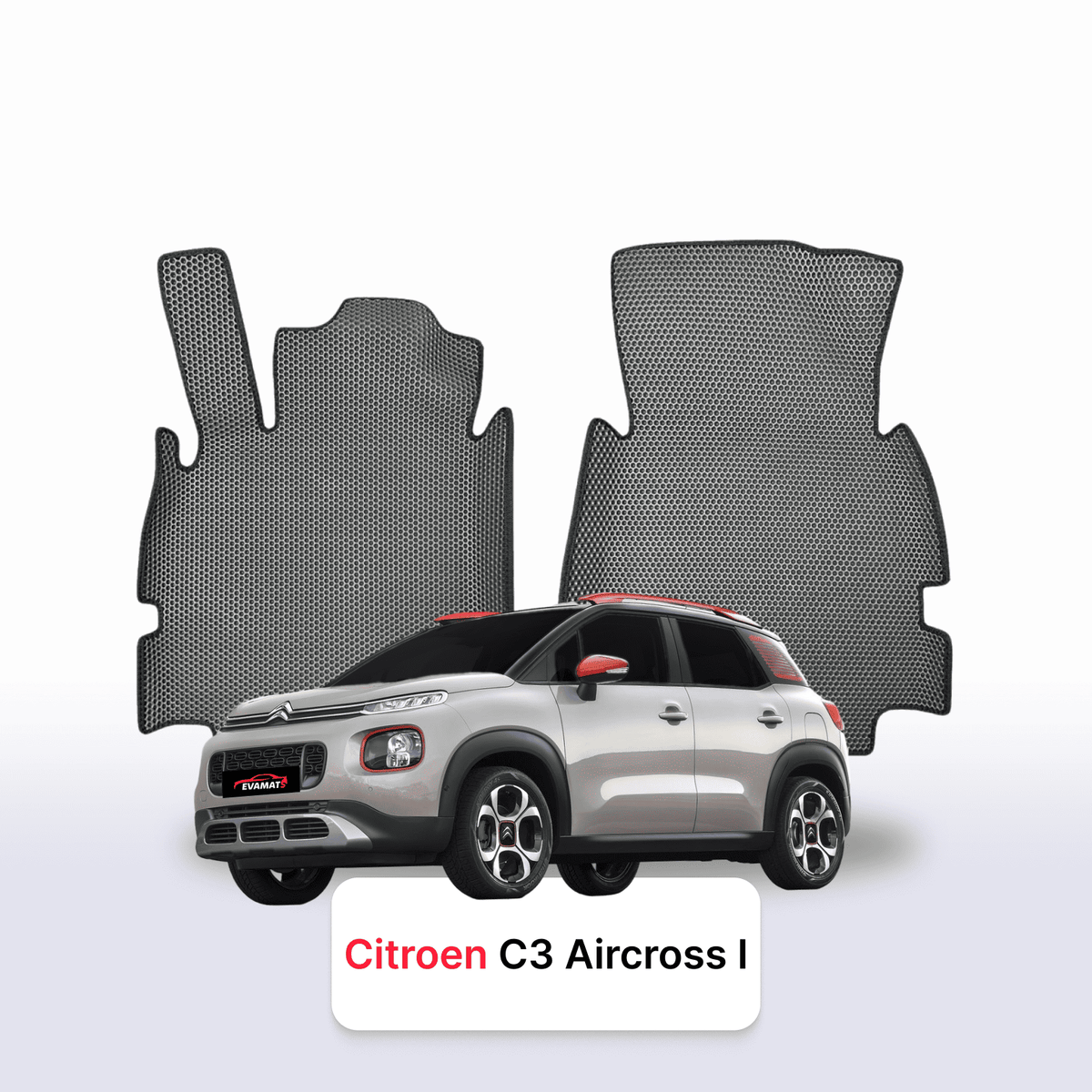 Tappetini 3D EVA per Citroen C3 Aircross 1 gen 2017-2025 anni SUV