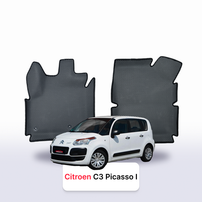 Tappetini 3D EVA per Citroen C3 Picasso 1 gen 2009-2017 anni MONOVOLUME