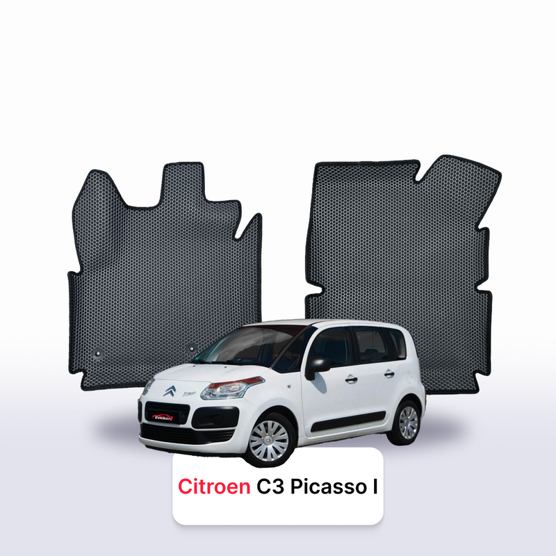 Tappetini 3D EVA per Citroen C3 Picasso 1 gen 2009-2017 anni MONOVOLUME