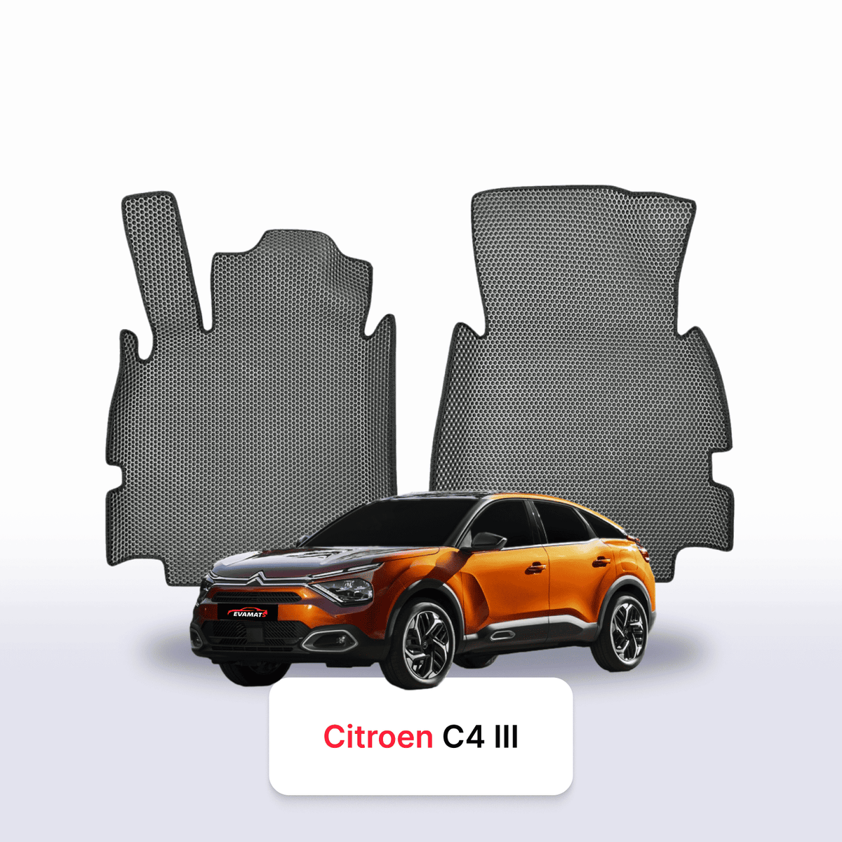 Tappetini 3D EVA per Citroen C4 3 gen 2020-2028 anni HATCHBACK 5 porte