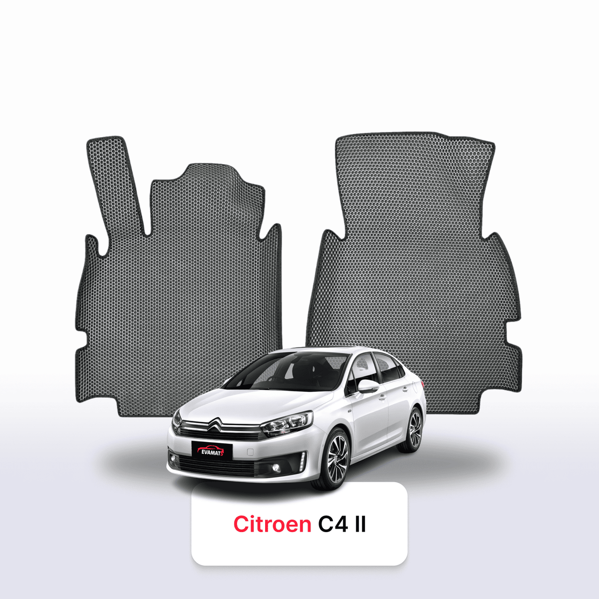 Tappetini 3D EVA per Citroen C4 2 gen 2010-2018 anni BERLINA