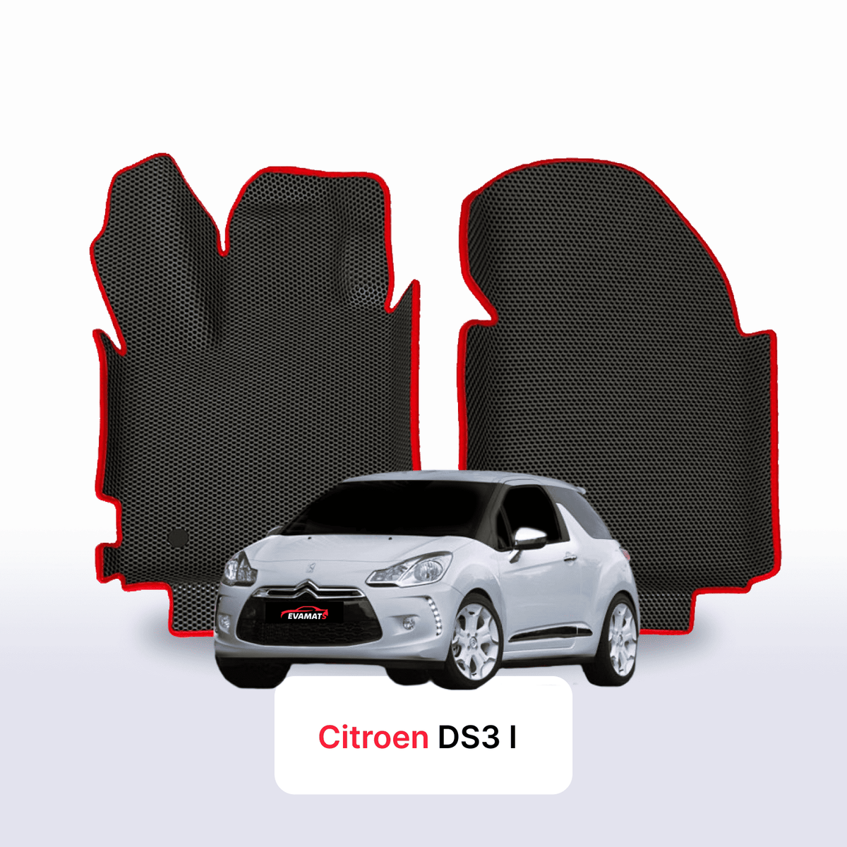 Tappetini 3D EVA per Citroen DS3 1 gen 2010-2016 anni CABRIO