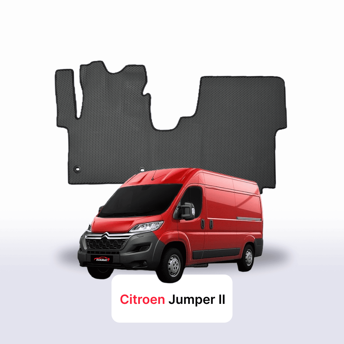 Tappetini 3D EVA per Citroen Jumper 2 gen 2006-2028 anni FURGONE