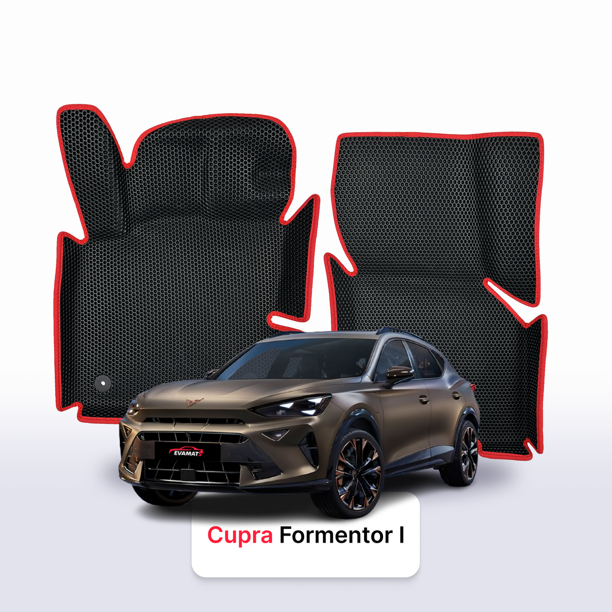 Tappetini 3D EVA per Cupra Formentor restyling 1 gen 2024-2028 anni SUV