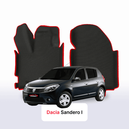 Tappetini 3D EVA per Dacia Sandero 1 gen 2007-2012 anni HATCHBACK 5 porte