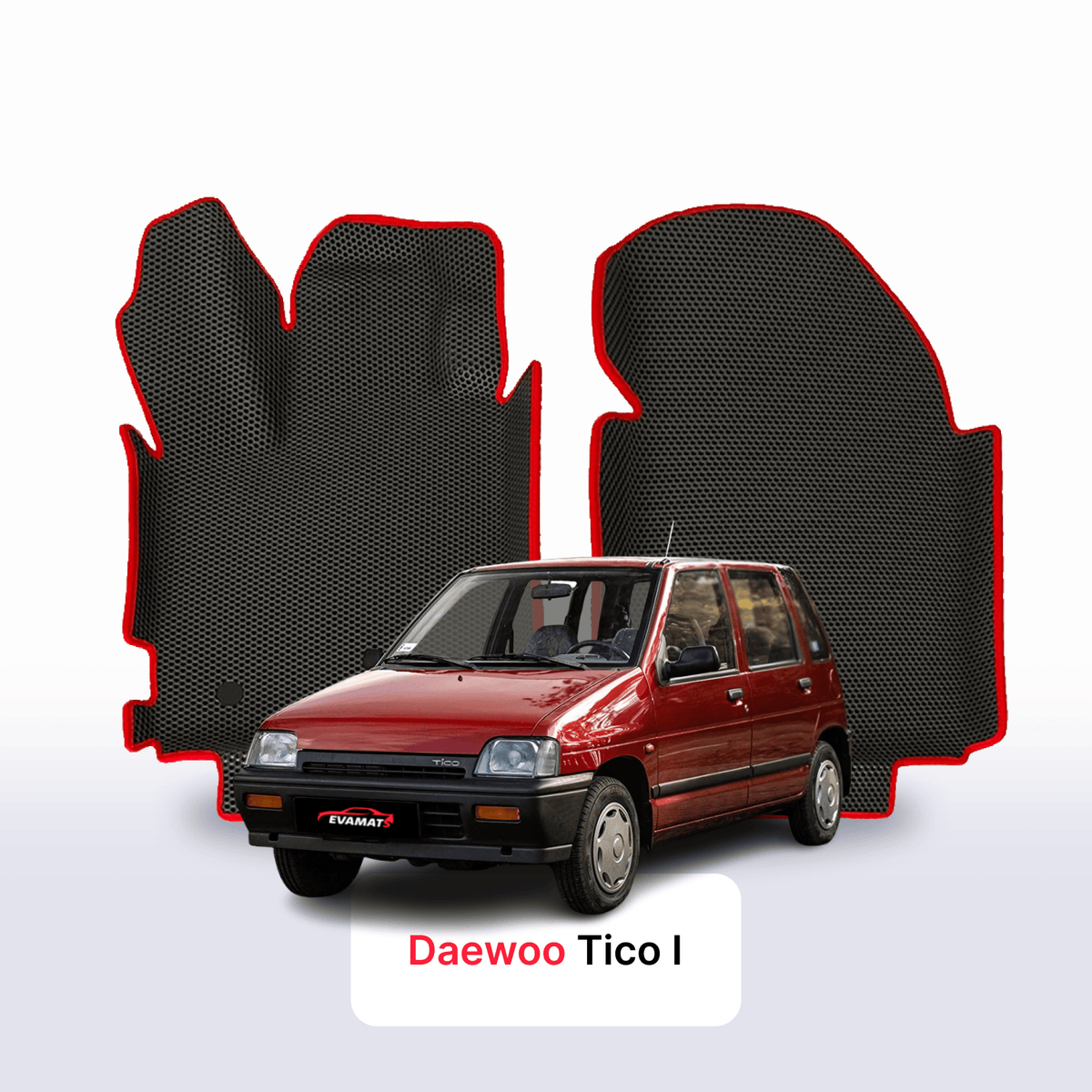 Tappetini 3D EVA per Daewoo Tico 1 gen 1991-2001 anni HATCHBACK 5 porte