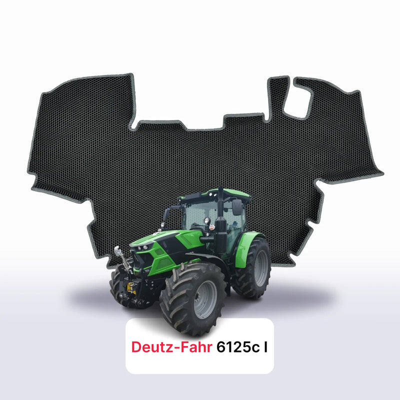 Tappetini 3D EVA per Deutz-Fahr 6125c 1 gen 2021-2027 anni TRATTORE