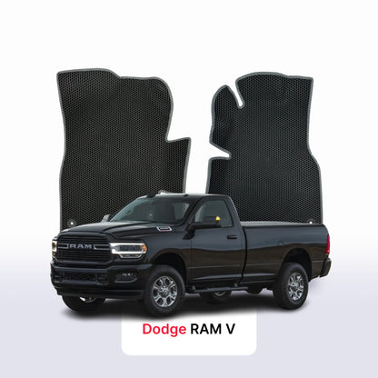 Tappetini 3D EVA per Dodge RAM 5 gen 2019-2026 anni PICK-UP CABINA SINGOLA
