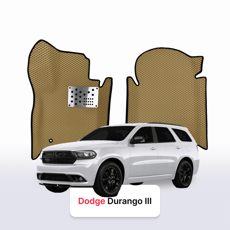 Tappetini 3D EVA per Dodge Durango 3 gen 2010-2028 anni SUV