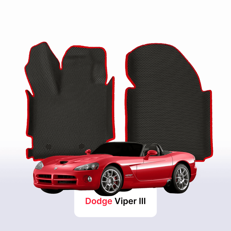 Tappetini 3D EVA per Dodge Viper 3 gen 2002-2007 anni ROADSTER