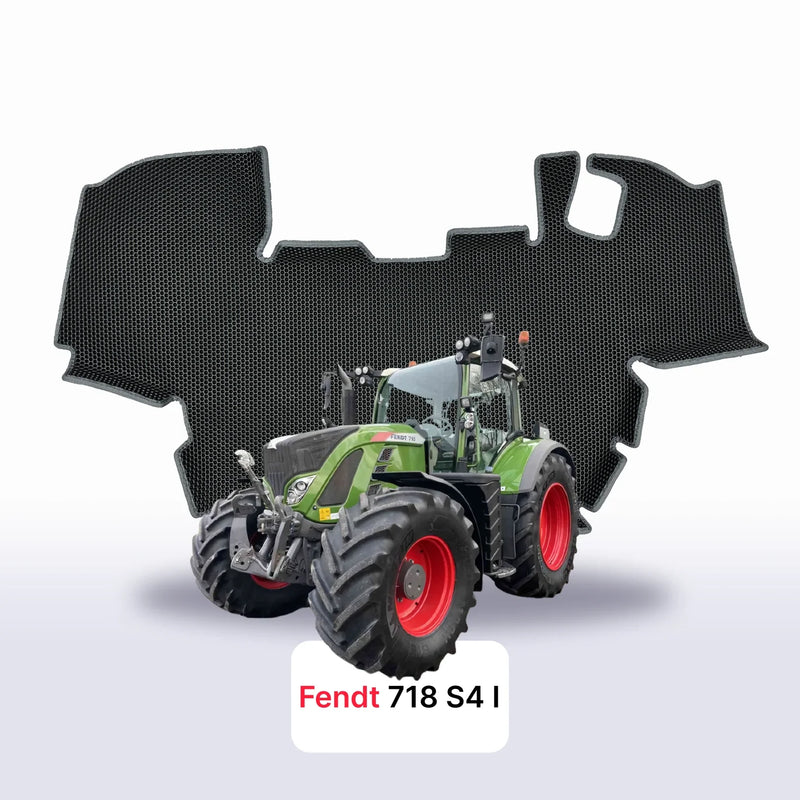 Tappetini 3D EVA per Fendt 718 s4 1 gen 2014-2020 anni TRATTORE