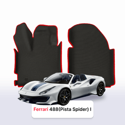Tappetini 3D EVA per Ferrari 488 (Pista spider) 1 gen 2015-2019 anni ROADSTER