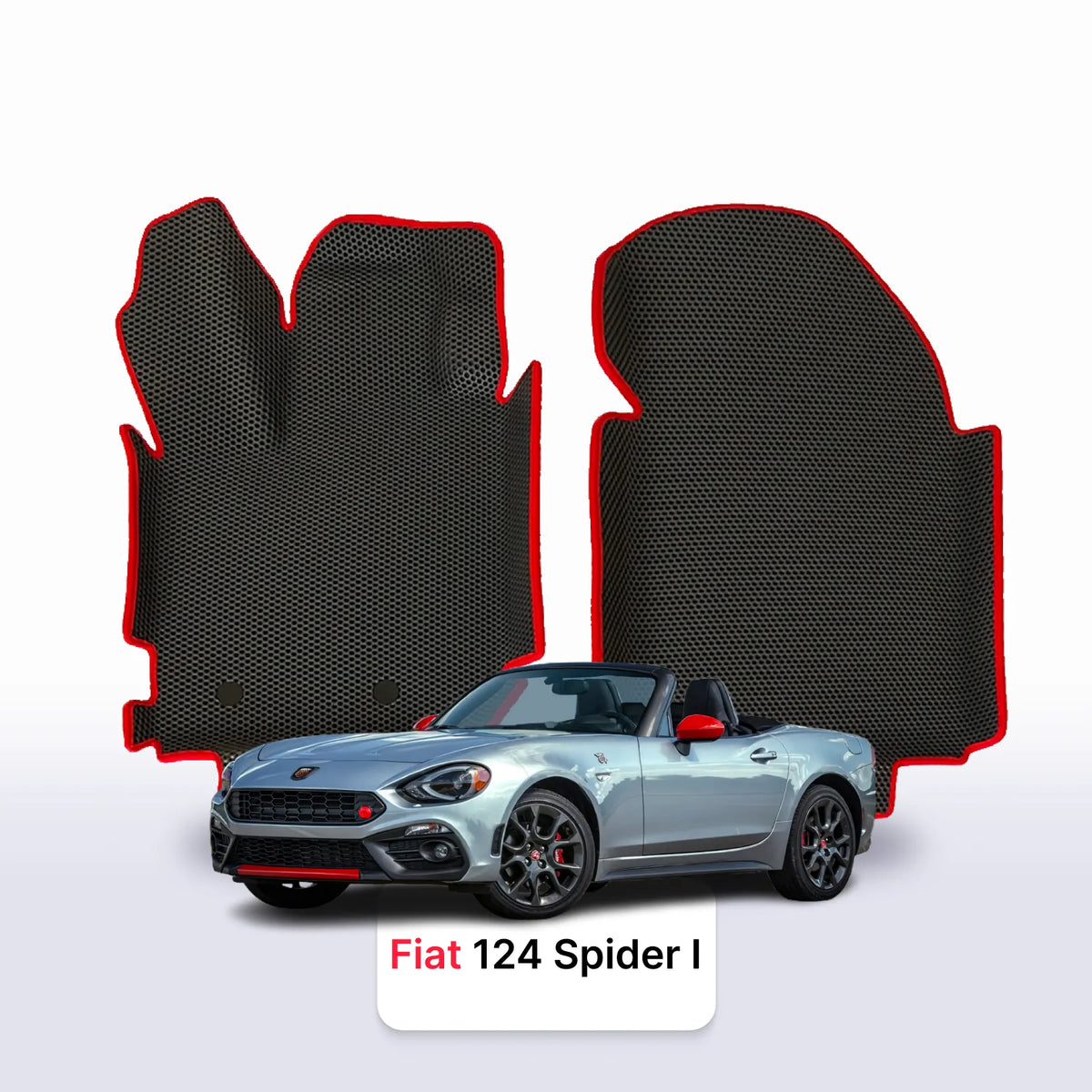 Tappetini 3D EVA per Fiat 124 Spider 1 gen 2016-2020 anni ROADSTER