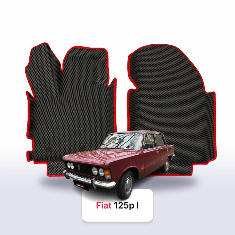 Tappetini 3D EVA per Fiat 125p 1 gen 1967-1991 anni BERLINA