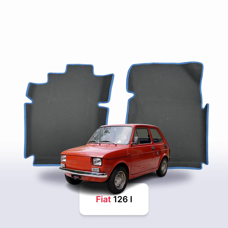 Tappetini 3D EVA per Fiat 126 1 gen 1972-2000 anni HATCHBACK 3 porte