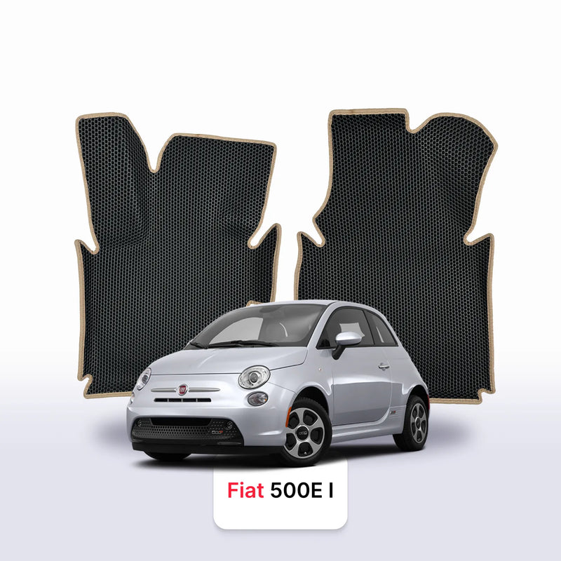 Tappetini 3D EVA per Fiat 500e 1 gen 2013-2019 anni HATCHBACK ELETTRICA 3 porte