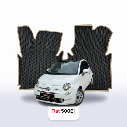 Tappetini 3D EVA per Fiat 500e 1 gen 2013-2019 anni HATCHBACK ELETTRICA 3 porte CABRIO
