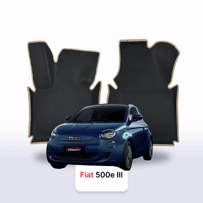 Tappetini 3D EVA per Fiat 500E 3 gen 2020-2028 anni HATCHBACK ELETTRICA 3 porte