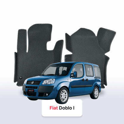 Tappetini 3D EVA per Fiat Doblo 1 gen 2000-2010 anni MONOVOLUME