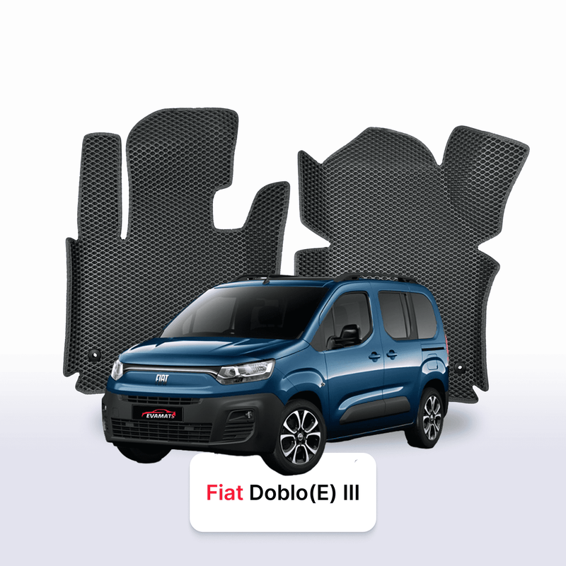 Tappetini 3D EVA per Fiat Doblo(E) 3 gen 2022-2028 anni MONOVOLUME ELETTRICA