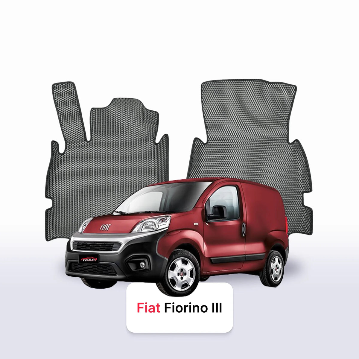 Tappetini 3D EVA per Fiat Fiorino 3 gen 2007-2025 anni FURGONE