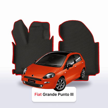 Tappetini 3D EVA per Fiat Grande Punto 3 gen 2005-2012 anni HATCHBACK 5 porte