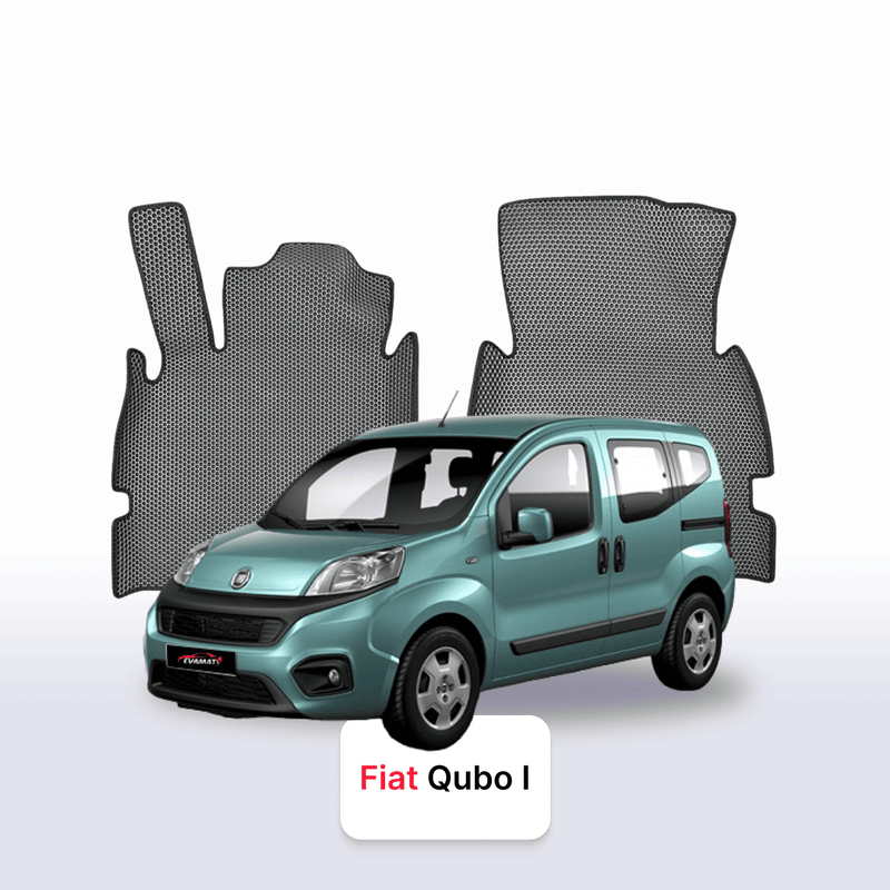Tappetini 3D EVA per Fiat Qubo 1 gen 2007-2019 anni MONOVOLUME