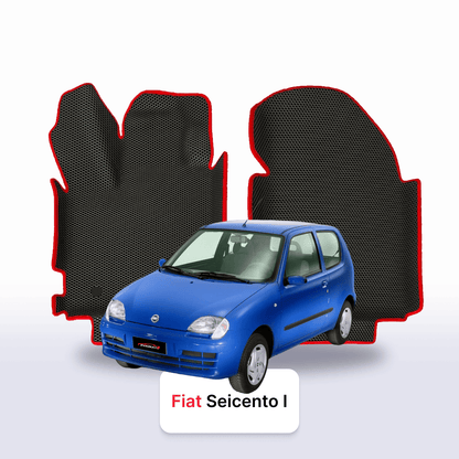 Tappetini 3D EVA per Fiat Seicento 1 gen 1997-2010 anni HATCHBACK 3 porte