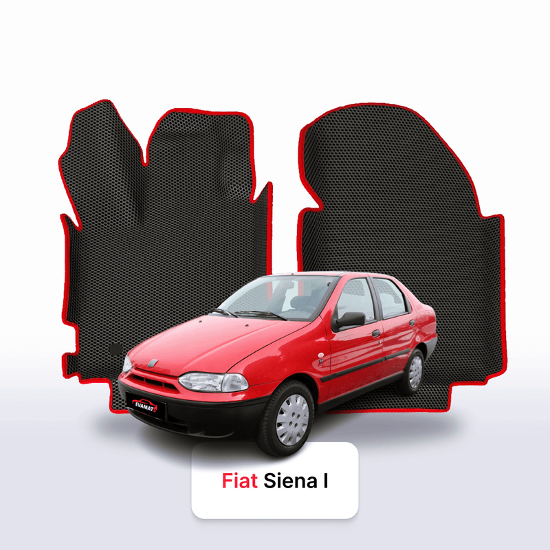 Tappetini 3D EVA per Fiat Siena 1 gen 1996-2017 anni BERLINA
