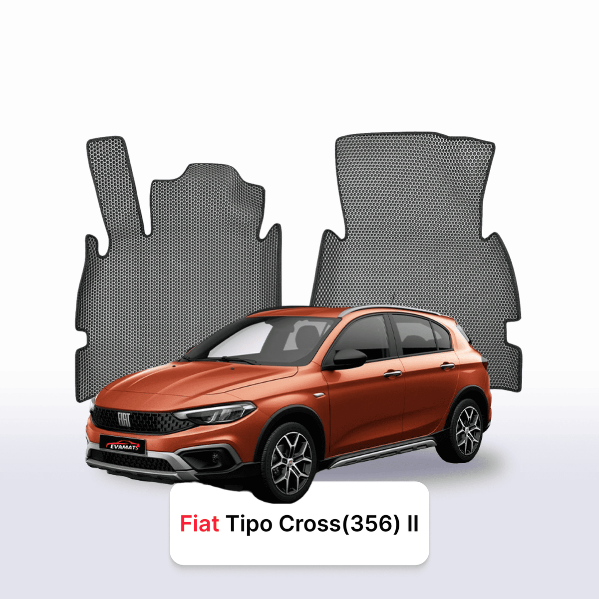 Tappetini 3D EVA per Fiat Tipo Cross(356) 2 gen 2020-2026 anni HATCHBACK 5 porte