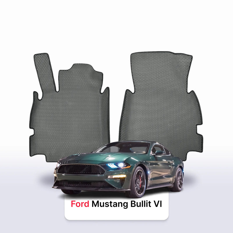 Tappetini 3D EVA per Ford Mustang Bullit VI gen 2018-2023 anni COUPÉ