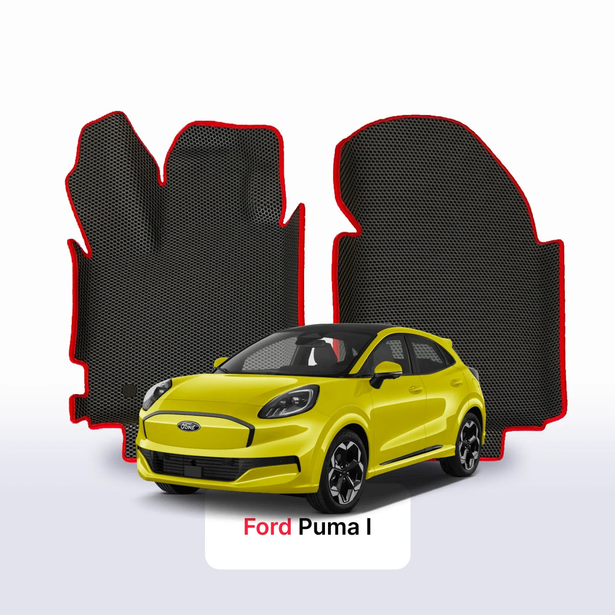 Tappetini 3D EVA per Ford Puma 1 gen 2019-2028 anni SUV ELETTRICO