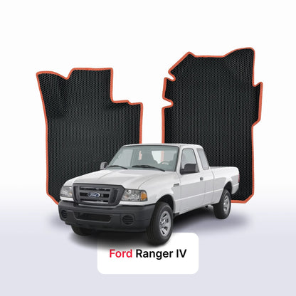 Tappetini 3D EVA per Ford Ranger 4 gen 2006-2011 anni PICK-UP CABINA E MEZZA