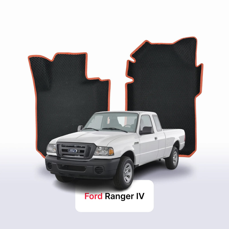 Tappetini 3D EVA per Ford Ranger 4 gen 2006-2011 anni PICK-UP CABINA E MEZZA