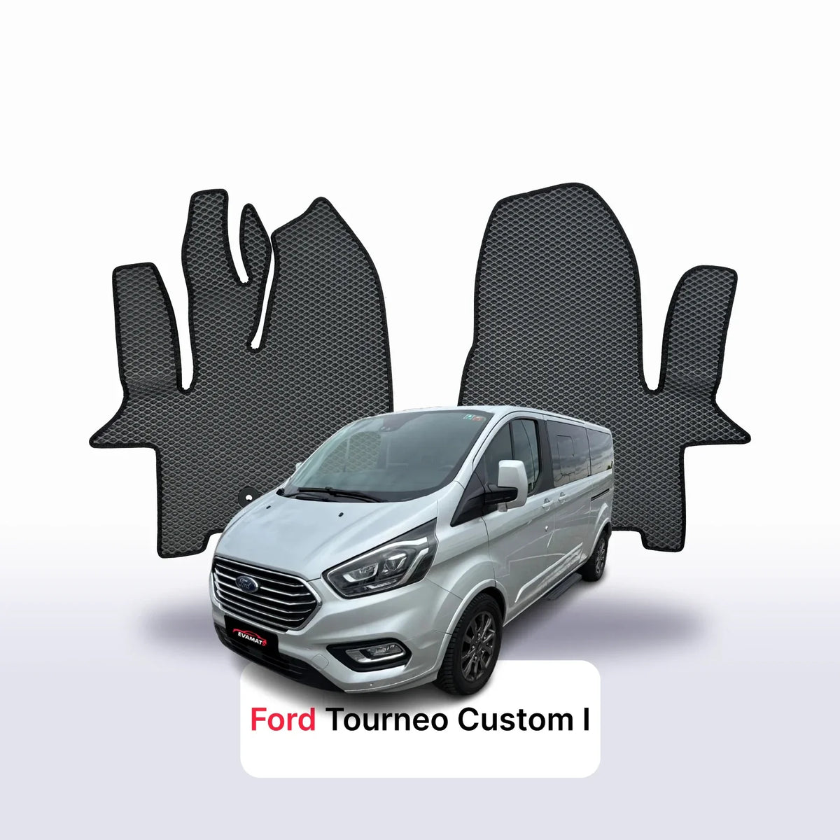Tappetini 3D EVA per Ford Tourneo Custom 1 gen 2012-2023 anni MINIBUS