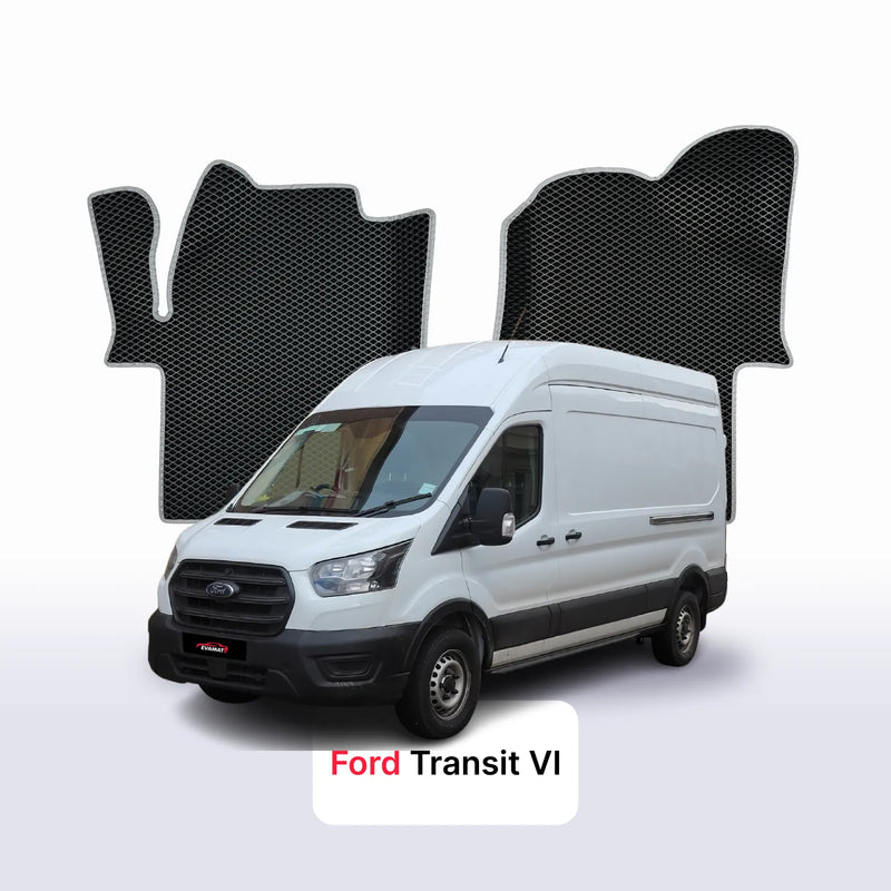 Tappetini 3D EVA per Ford Transit 6 gen 2013-2027 anni FURGONE