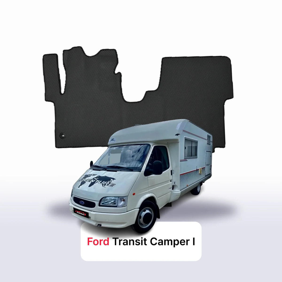 Tappetini 3D EVA per Ford Transit Camper 1 gen 1986-2003 anni CAMPER