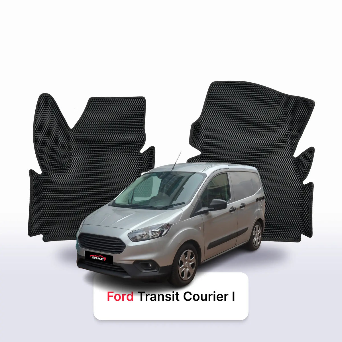Tappetini 3D EVA per Ford Transit Courier 1 gen 2014-2023 anni FURGONE