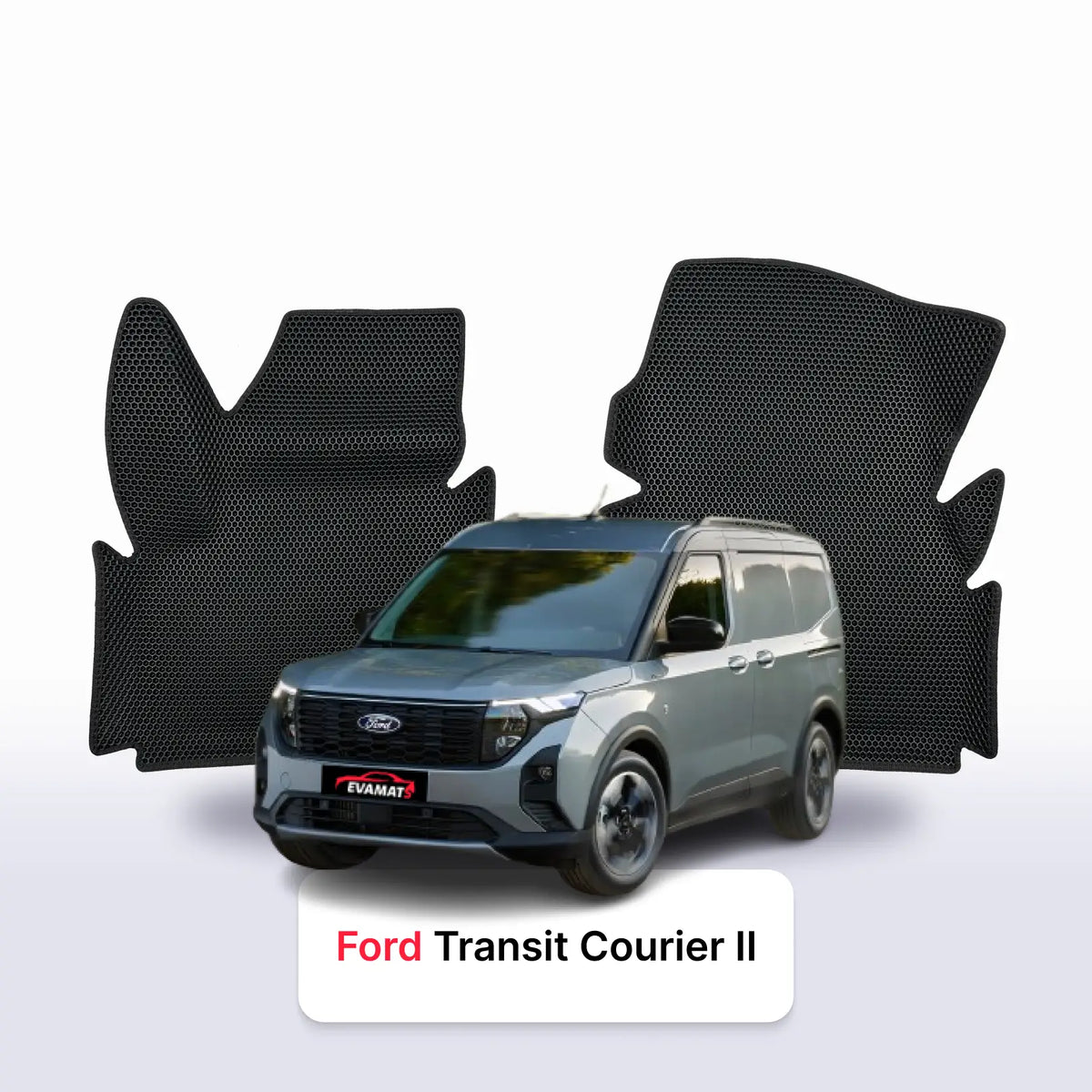 Tappetini 3D EVA per Ford Transit Courier 2 gen 2023-2026 anni FURGONE