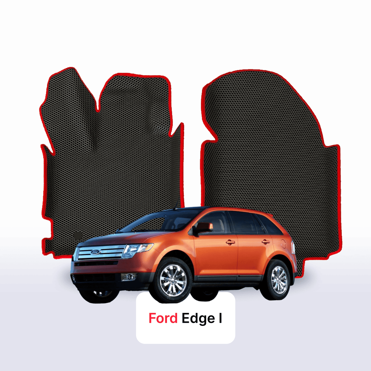 Tappetini 3D EVA per Ford Edge 1 gen 2006-2014 anni SUV
