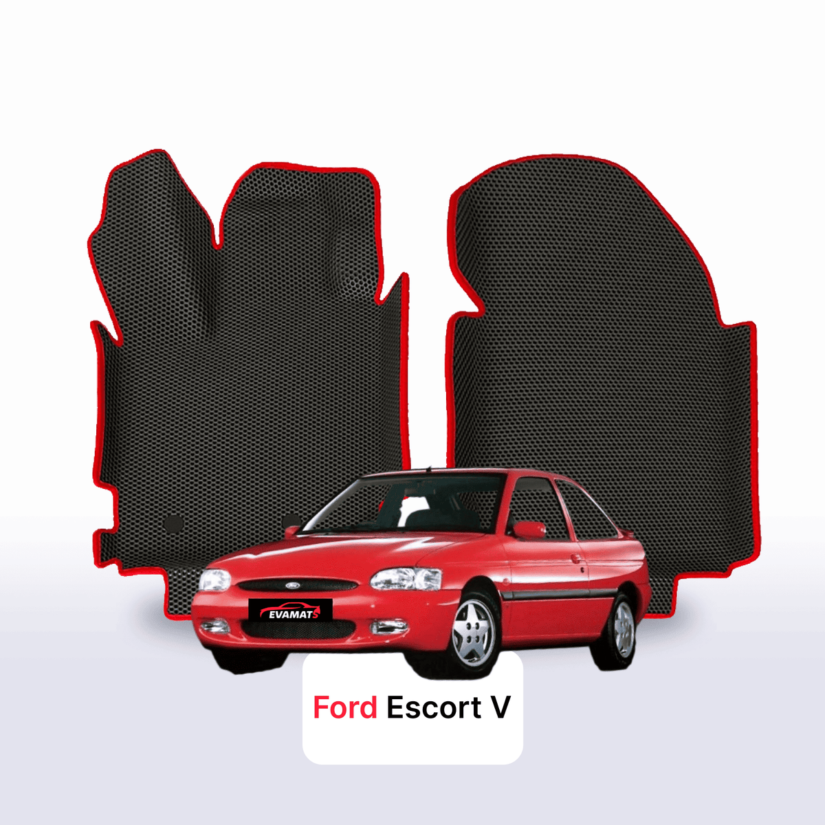 Tappetini 3D EVA per Ford Escort 6 gen 1995-2000 anni HATCHBACK 3 porte