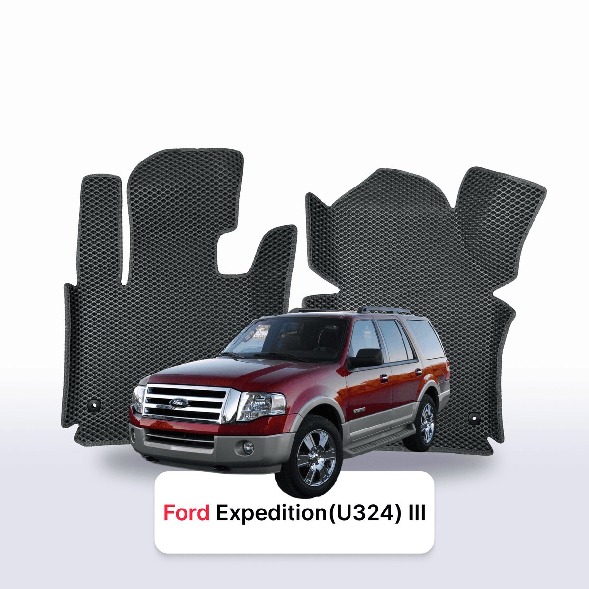 Tappetini 3D EVA per Ford Expedition (U324) 3 gen 2006-2017 anni SUV