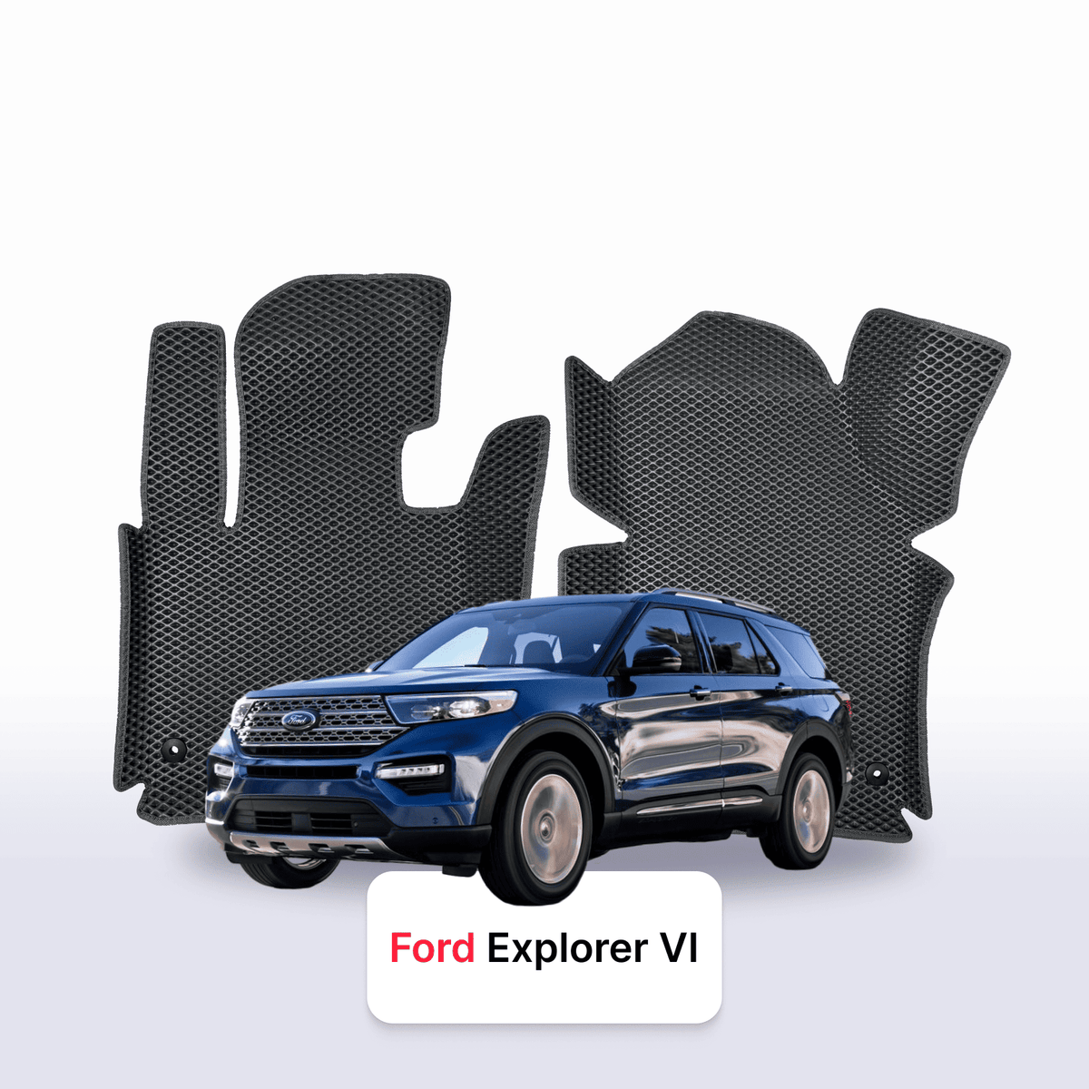 Tappetini 3D EVA per Ford Explorer 6 gen 2019-2028 anni SUV