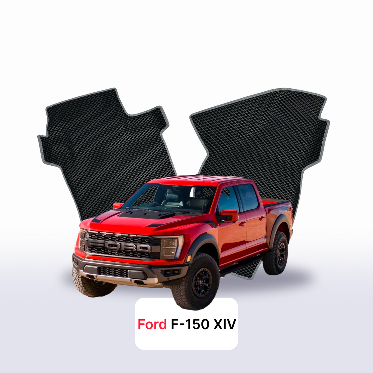 Tappetini 3D EVA per Ford F-150 14 gen 2020-2026 anni PICK-UP DOPPIA CABINA