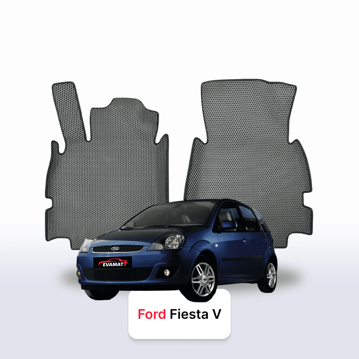 Tappetini 3D EVA per Ford Fiesta 5 gen 2002-2008 anni HATCHBACK 5 porte