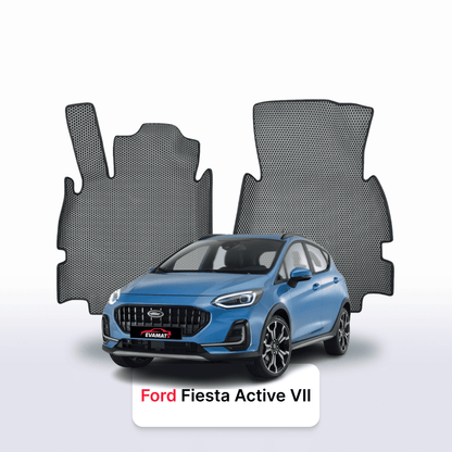 Tappetini 3D EVA per Ford Fiesta Active 7 gen 2017-2023 anni HATCHBACK 5 porte